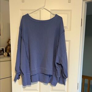 Blue We The Free Camden Sweatshirt free people
